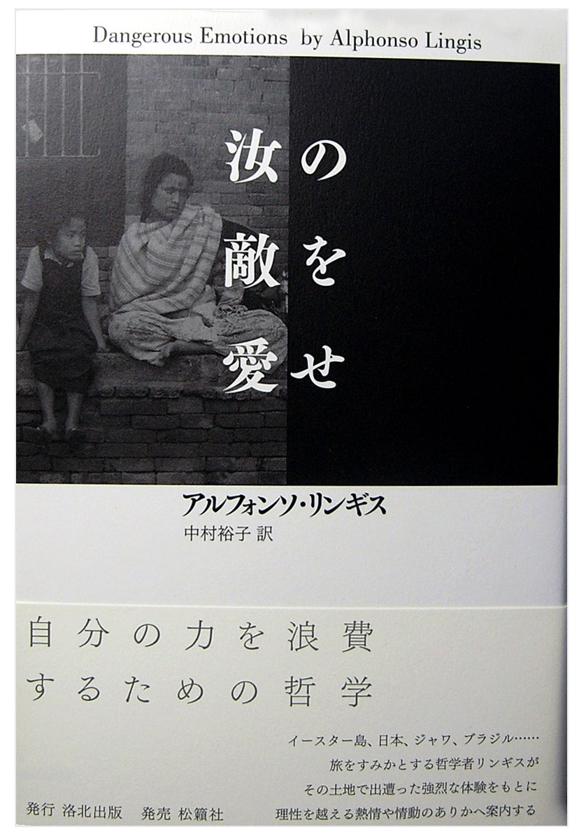 『汝の敵を愛せ』、アルフォンソ・リンギス、洛北出版